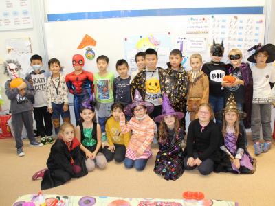 Halloween ve třídě