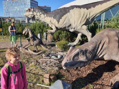 Dinopark a výroba knížky o dinosaurech 20.10.2021