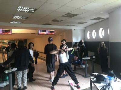 4. den - procházka na bowling do Písnice