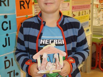 Vyrábění na vánoční tržnici