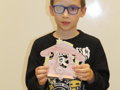 Vyrábění na vánoční tržnici