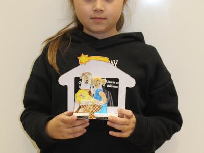 Vyrábění na vánoční tržnici