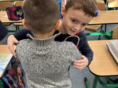 Všechno nejlepší, Míšo a Dominiku! Maminky nám připravily parádní hostinu.