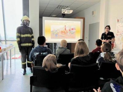 Návštěva hasičské stanice