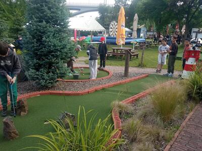 Minigolf - Pirátská zátoka