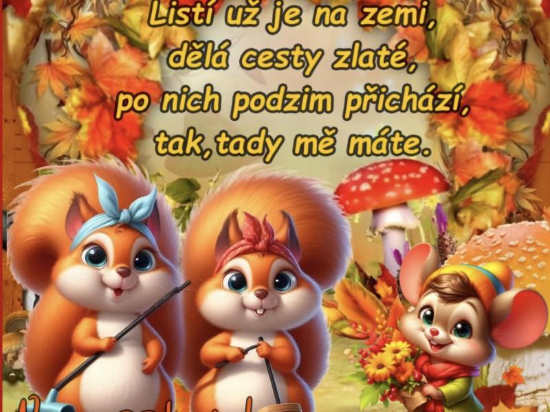 Říjen je tu