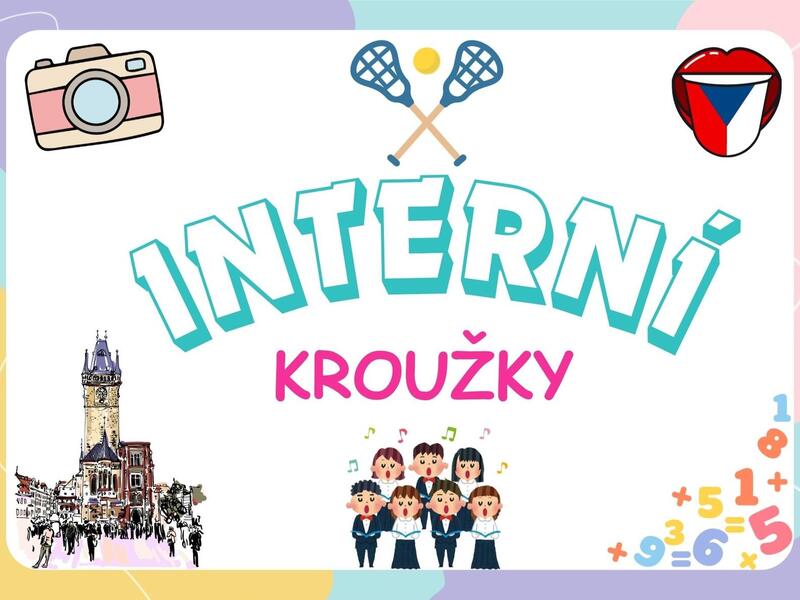 ŠKOLNÍ ROK 2026/2027 - Interní kroužky